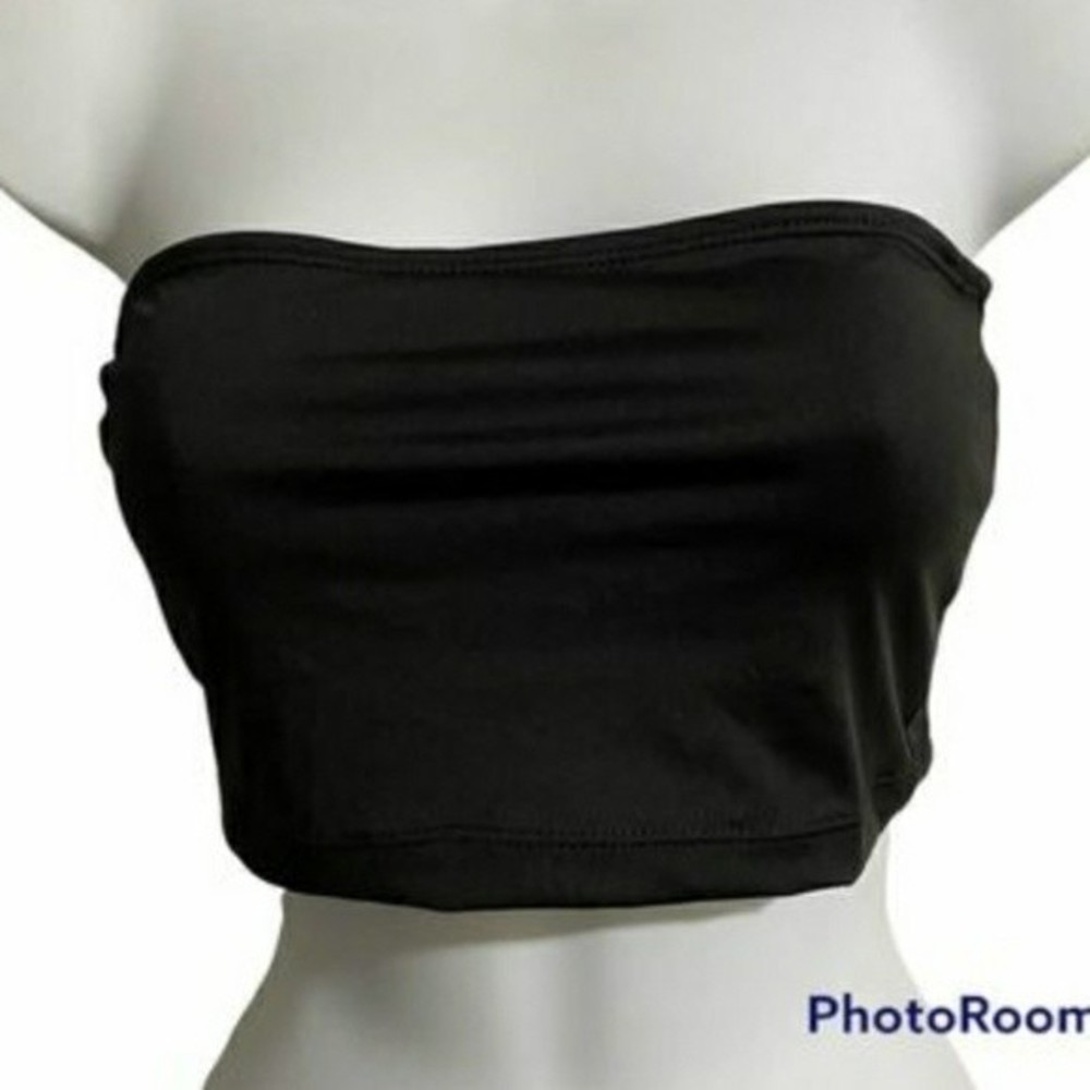 Love J Black Tube Top NWOT